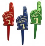 #1 Fanatic Finger Plastic Picks (12)