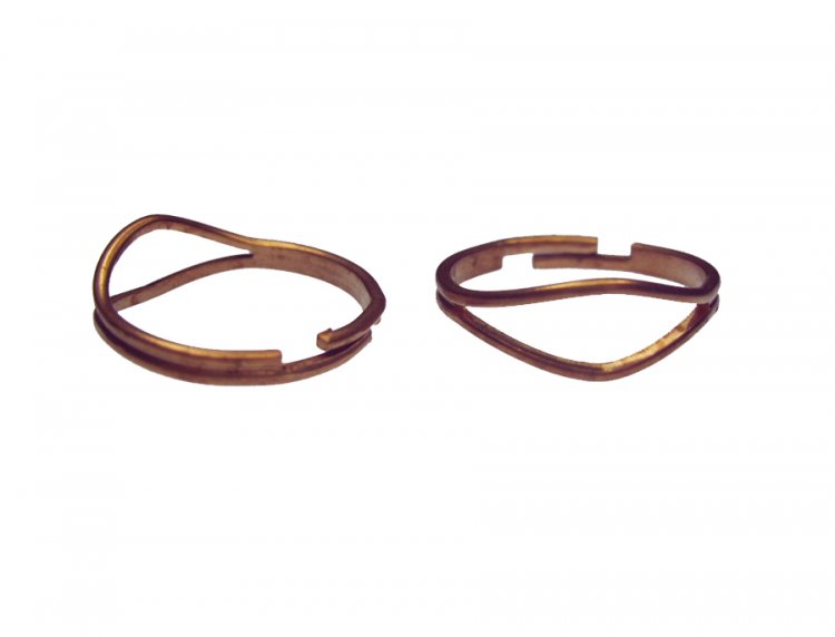 Copper Plated Adjustable Ring Blank (1) - Click Image to Close