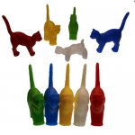 Rainbow Cats Vintage Miniatures (5)