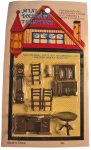 Mini Dollhouse Furniture Set : Dining Room