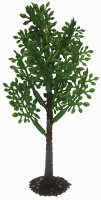 Leafy Green Plastic Mini Tree (3)