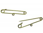 Vintage Brass Kilt Pin with Loop (3)