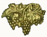 Grape Brass Stamping (1)