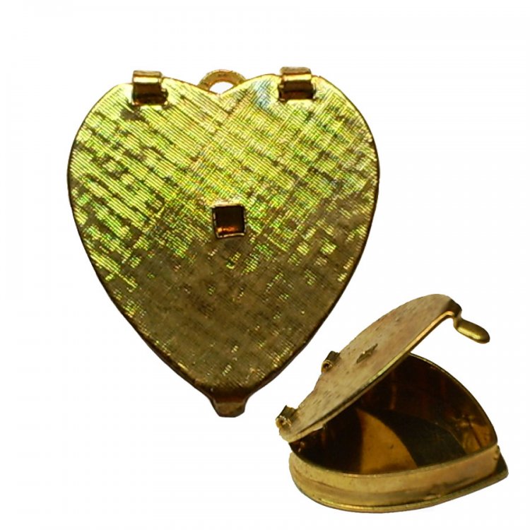 Large Heart Hinged Pendant (1) - Click Image to Close