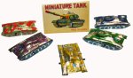 Litho Tin Miniature Packaged Tanks