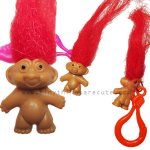 Red Haired Troll Charm Clip (1)