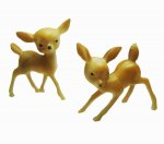 The Cutest Vintage Miniature Deer Set (2)
