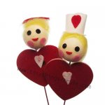 Valentine Head + Heart Couple Vintage Picks (2)