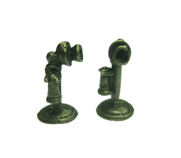Candlestick Telephone Vintage Miniature (2) - Click Image to Close