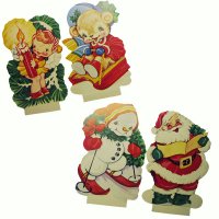 Mini Vintage Christmas Die-cut Decoration (1)