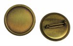 Brooch Pin Finding with 25mm Recess (3)