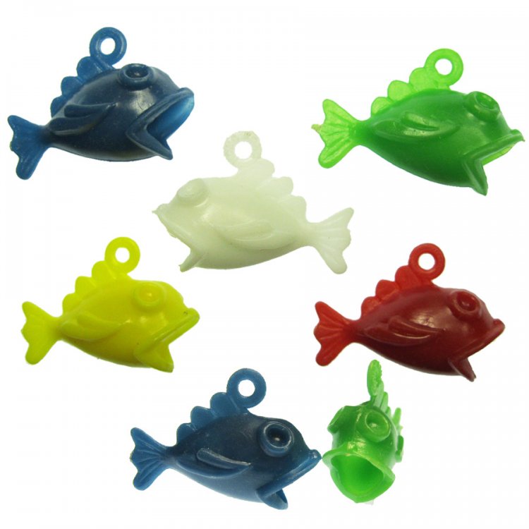 Big Mouth Fish Vintage Charms (3) - Click Image to Close