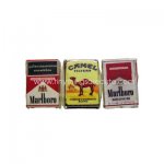 Cigarette Pack Miniatures (3)