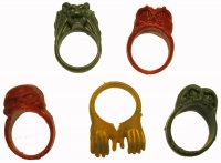 Creepy Vintage Monster Rings (3)