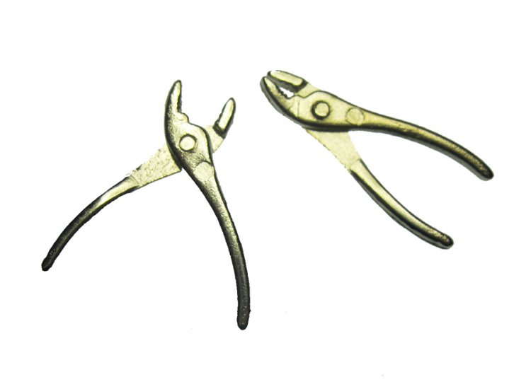 Miniature Metal Pliers (2) - Click Image to Close