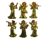 Golden Angel Musicians Vintage Miniature Set