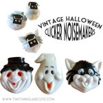 3pc Vintage Halloween Clicker Noisemakers
