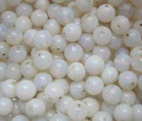 Genuine Opaline Antique Beads (12)