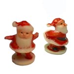 TINY Santa Claus Vintage Miniatures (6)