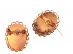 Coppery 25x18 Cameo Pin Vintage Setting (3)