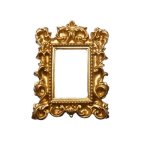 Ornate Mini Empty Golden Frame (1)