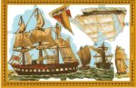 Vintage Playing Cards: Ships (3)