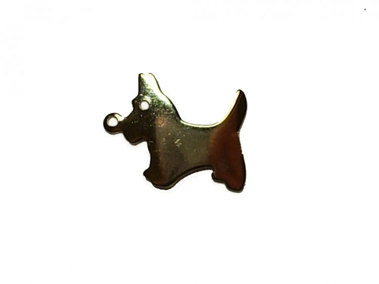 Scottie Dog Vintage Charms (10) - Click Image to Close