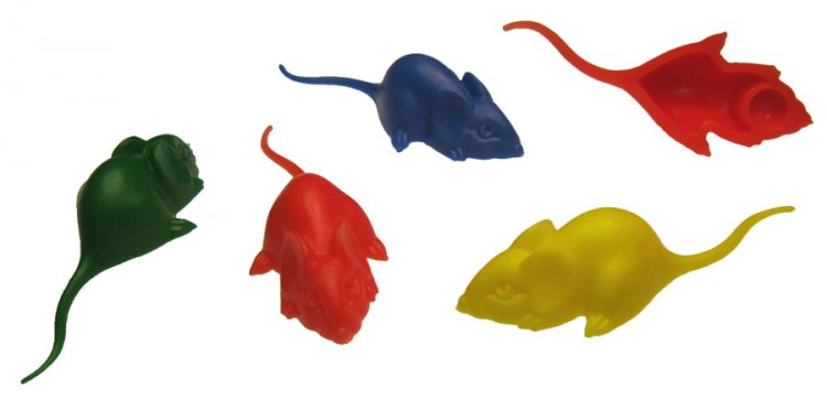 Colorful Vintage Mice (4) - Click Image to Close