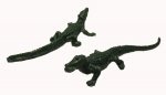 Green Alligator Vintage Miniature (1)