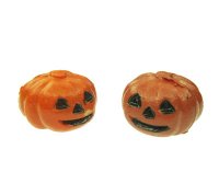 Jack O'Lantern Pumpkins Vintage Miniature (3)
