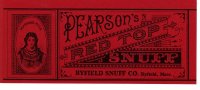 Pearson's Red Top Snuff Vintage Labels (2)