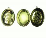 Perched Birds Large Oval Locket (1)