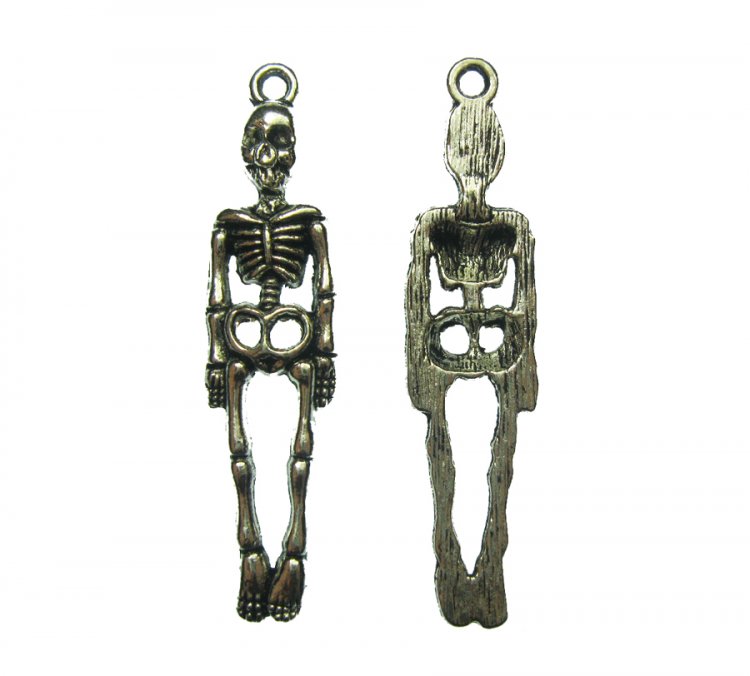 Skeleton Charms (4) - Click Image to Close