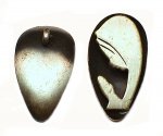 Spoon-like Praying Silhouette Vintage Pendant (1)