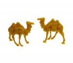 TINY Camel Vintage Plastic Miniatures (2)