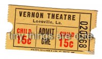 VERNON THEATRE Vintage Child Admission Tickets (24)