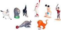 Circus Plastic Miniatures Set