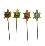 Enamel Turtle Vintage Stick Pins (3)