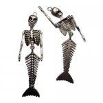 Skeleton Mermaid Pendant Charm (1)