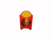 French Fry Plastic Vintage Charms (6)
