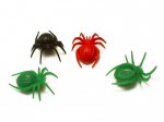 Creepy Crawly Vintage Plastic Spider Miniatures (3)