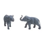 TINY Elephant Vintage Miniatures (2)