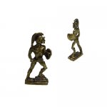 Metal Trojan Warrior Miniature Statue