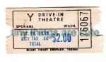 Y DRIVE-IN THEATRE Vintage Paper Tickets (24)