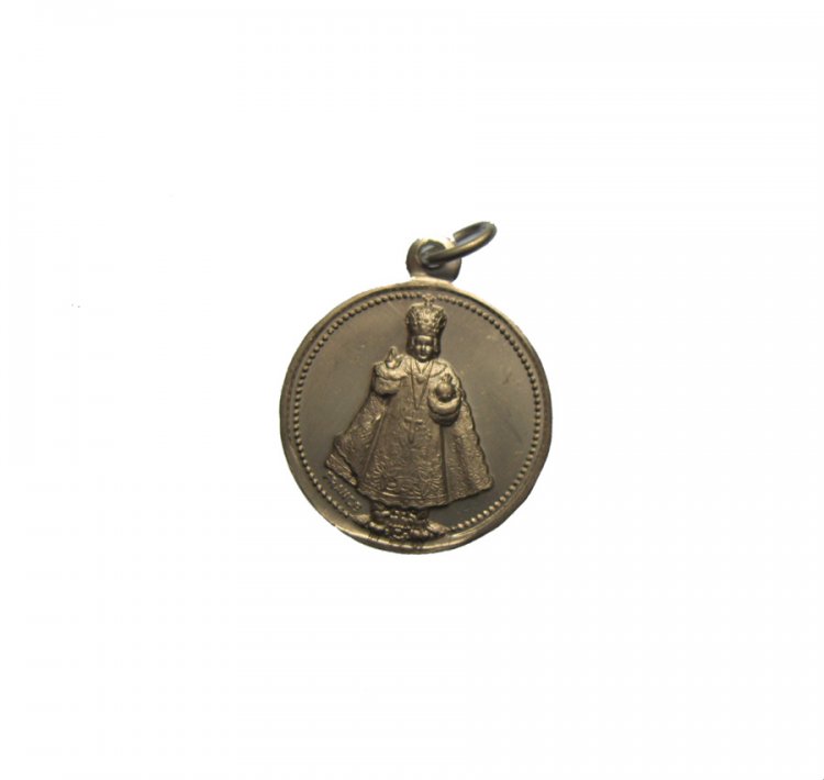 Infant of Prague Vintage Medal (1) - Click Image to Close