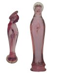 Pink MARY Deco Vintage Religious Statuette (1)