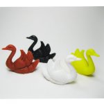 Swan Vintage Plastic Miniature