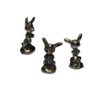 Pewter Miniature Silly Rabbit (1)