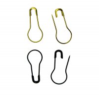 Bulb-Shaped Safety Pins (12)