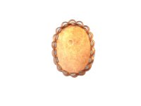 Coppery 25x18 Cameo Pin Vintage Setting (3)